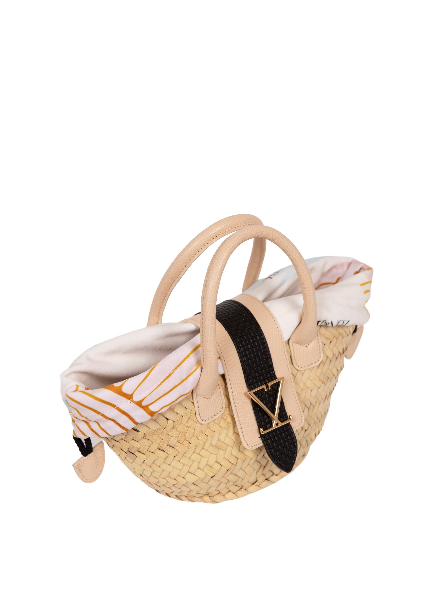 Mini Deiá Sand & Black Korb