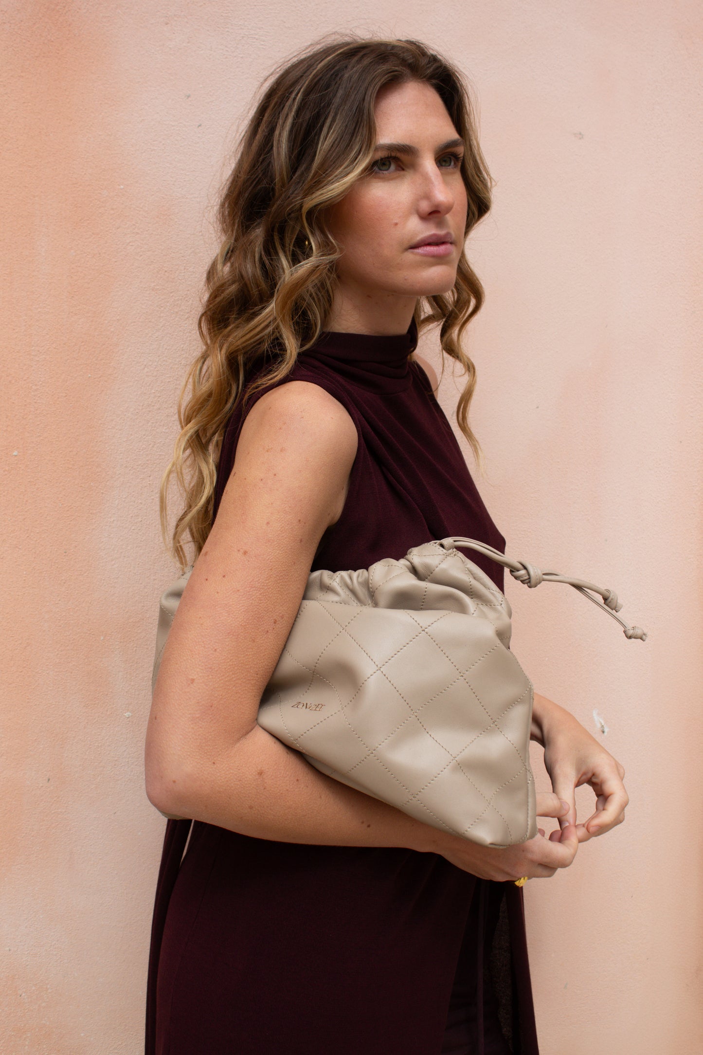 Pespunte Taupe