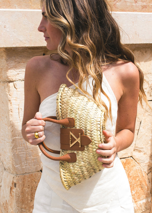Mini Deiá Camel Basket